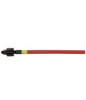 Trainingsstangen "SOFT"  NEU 
DM: 30 mm, mit E-Brush 27,5 cm 
Farbe: ROT.