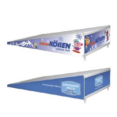 "COOL JUMP" 25 INDIVIDUELL 
NEW EDITION 
Maße: 119 x 70 x 25 cm 
inklusive 2 eindrehbaren Anti-Rutsch Füßen 
INDIVIDUELL gestaltbar