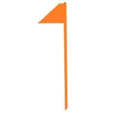 Fähnchenstange    
H: 105 cm 
Farbe: ORANGE