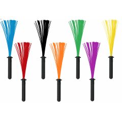 Markierungshilfe "SCHNURRBÄRTE - SET 
Long Mustache 
H: 50 cm 
 
14-teiliges SET 
Farben: 2 x ROT, 2 x BLAU, 2 x GRÜN,  
2 x PINK, 2 x SCHWARZ, 2 x FLUOR GELB 
2 x FLUOR ORANGE.
